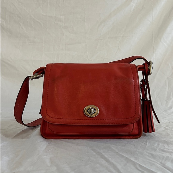 Coach Red Legacy Archive Rambler Crossbody Bag # 21194 - Picture 1 of 16